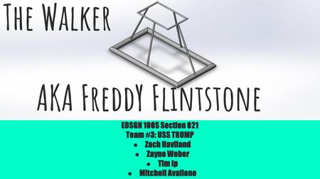 The Walker AKA FreddY Flintstone