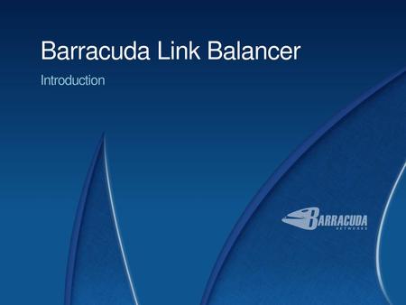 Barracuda Link Balancer