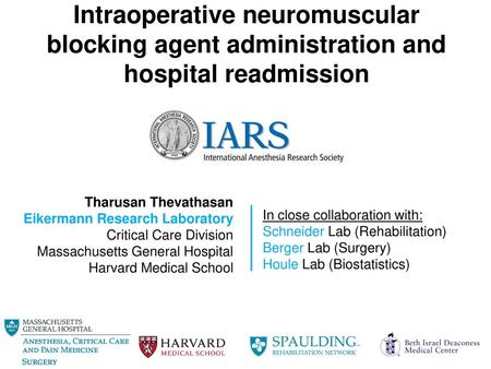 Tharusan Thevathasan Eikermann Research Laboratory