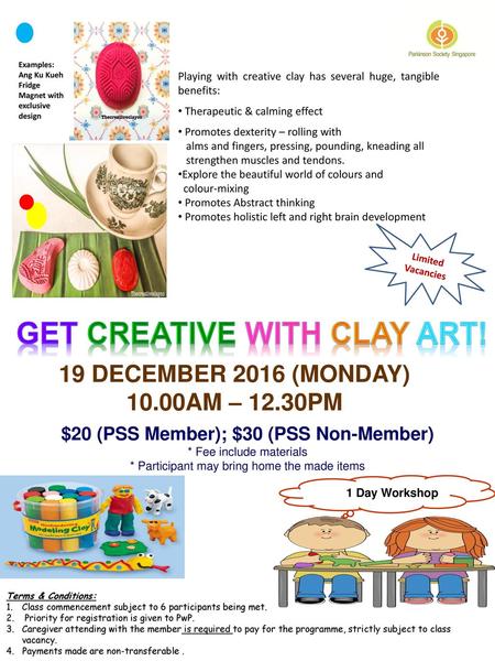 GET CREATIVE WITH CLAY ART!