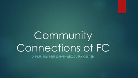 Community Connections of FC