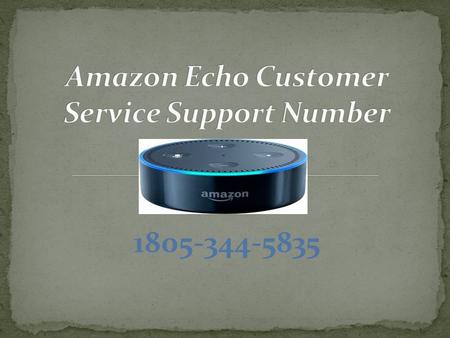 Amazon Echo Customer Service Support Number