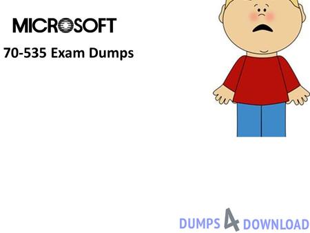 Exam Dumps.  Published: November 30, 2017  Languages: English  Audiences:IT professionals  Technology: Microsoft Azure  Credit toward certification: