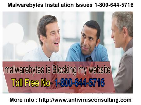 Malwarebytes Installation Issues More info :