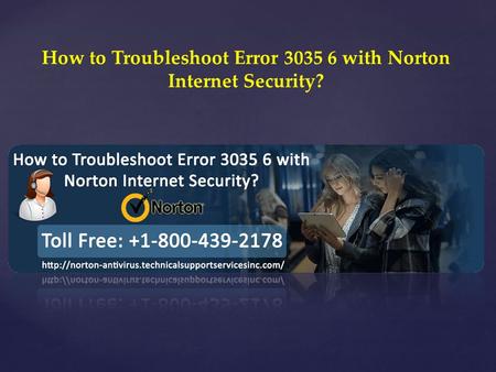 How to Troubleshoot Error with Norton Internet Security?