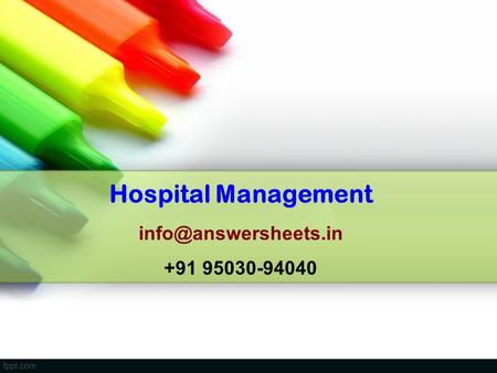 Hospital Management