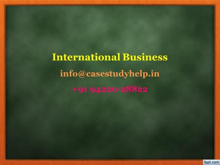 International Business