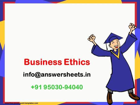 Business Ethics