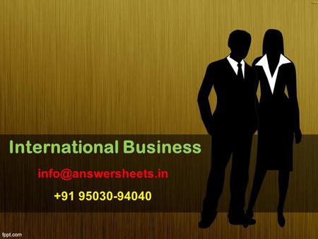 International Business