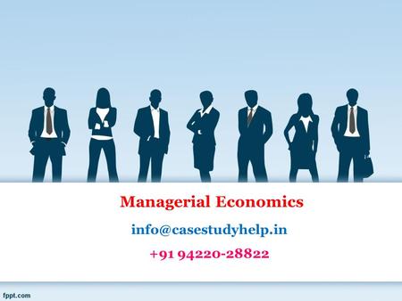 Managerial Economics