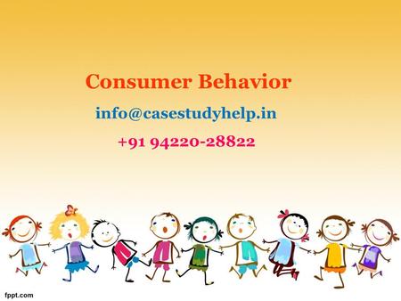 Consumer Behavior