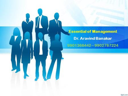 Essential of Management Dr. Aravind Banakar –