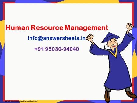 Human Resource Management