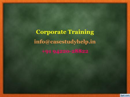 Corporate Training