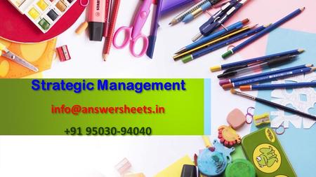 Strategic Management