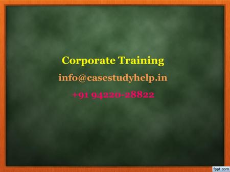 Corporate Training