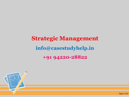 Strategic Management