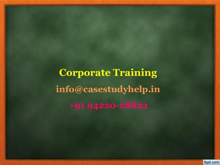 Corporate Training