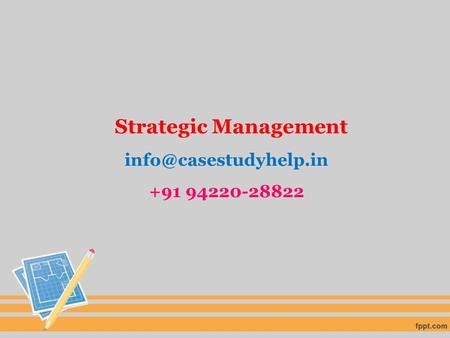 Strategic Management