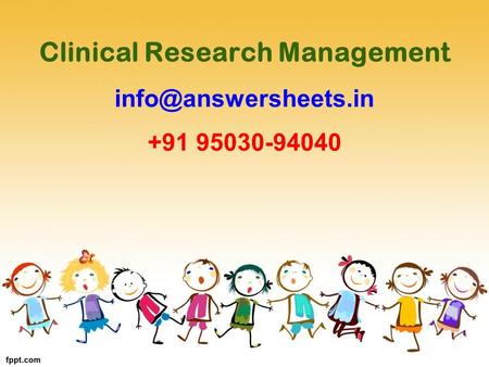 Clinical Research Management