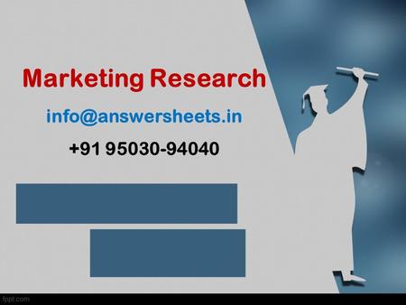 Marketing Research