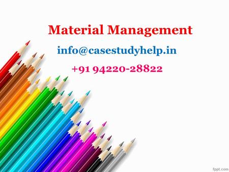 Material Management