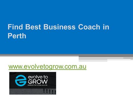 Find Best Business Coach in Perth