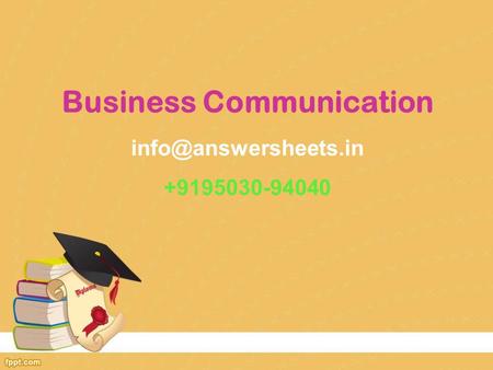 Business Communication