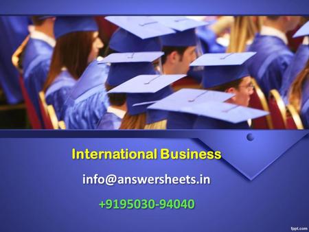 International Business