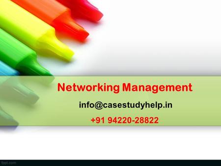 Networking Management