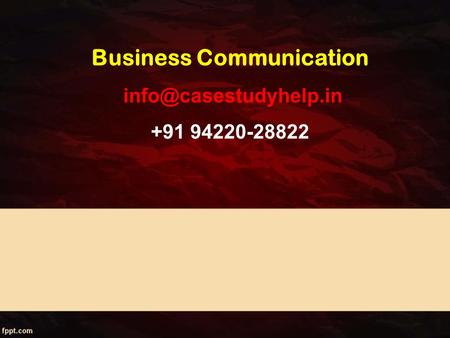 Business Communication