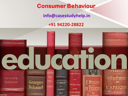 Consumer Behaviour