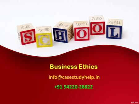 Business Ethics