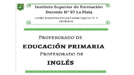 AUTORIDAD ES Directora: Carmen R. Crosignani Vicedirectora: Sara Martin Secretario: Daniel Dalto Prosecretaria: Patricia Ameri Jefe de Área del Prof.