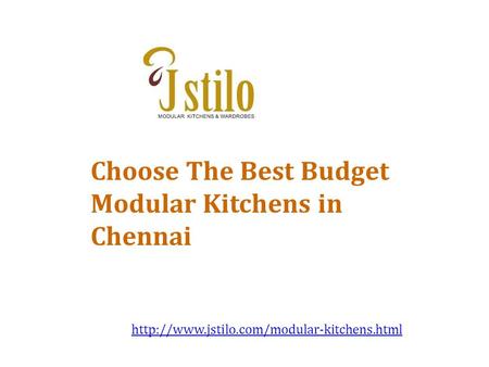 Choose The Best Budget Modular Kitchens in Chennai