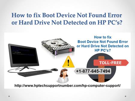 Howto fix Boot Device Not Found Error or Hard Drive Not Detected on HP PC’s? How to fix Boot Device Not Found Error or Hard Drive Not Detected on HP PC’s?