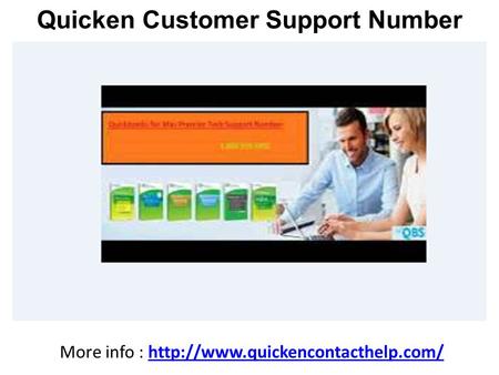 Quicken Customer Support Number More info :