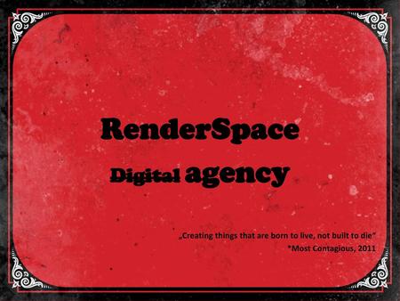 RenderSpace Digital agency