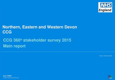 Northern, Eastern and Western Devon CCG