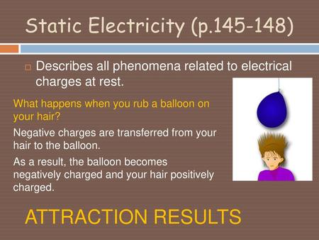 Static Electricity (p )