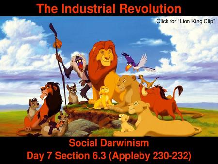 The Industrial Revolution