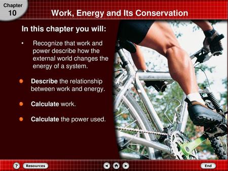 Work, Energy and Its Conservation