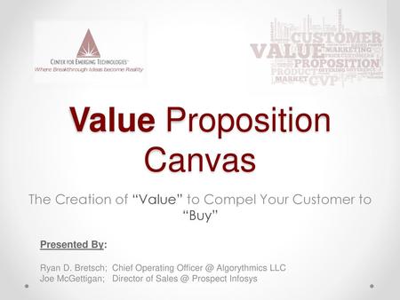 Value Proposition Canvas