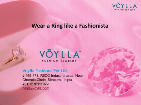 Wear a Ring like a Fashionista