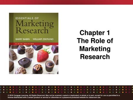 The Role of Marketing Research