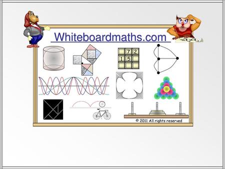 Whiteboardmaths.com © 2011 All rights reserved 5 7 2 1.