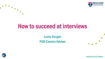 How to succeed at interviews