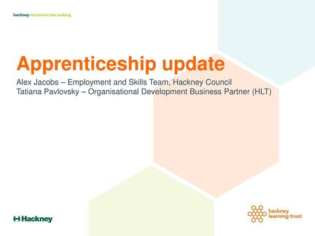 Apprenticeship update