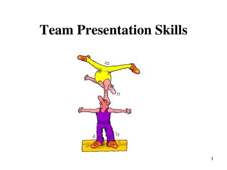 Team Presentation Skills