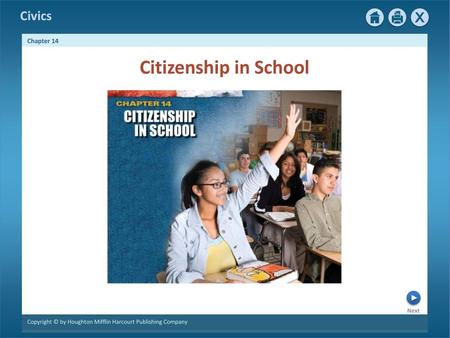 Citizenship in School.